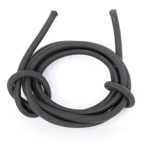 Elastique 1m X 5mm Noir Pour Harnais Noir