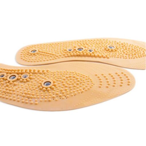 Semelles Magnétiques En Silicone Avec Aimants Hématite - Taille 43-46, Pour Acupuncture Des Pieds