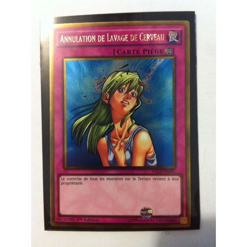 Yu-Gi-Oh! - Pgl3-Fr091 - Annulation De Lavage De Cerveau - Gold Rare