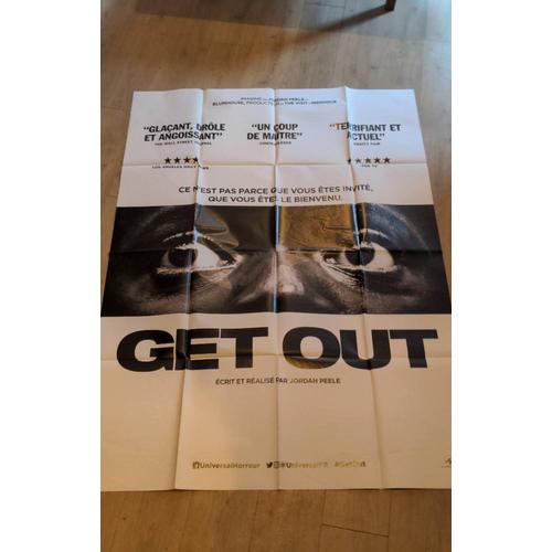 Get Out Affiche Cinéma 120x160