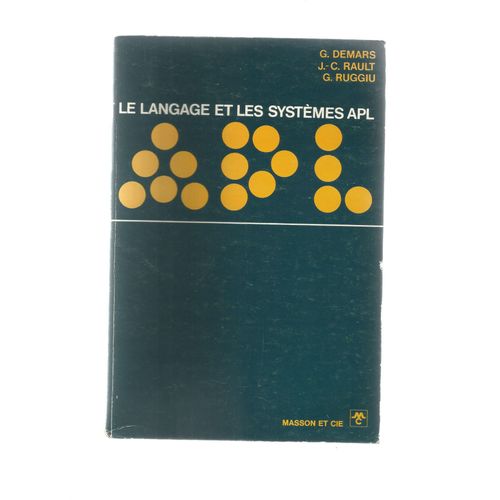Le Langage Et Les Systèmes A.P.L
