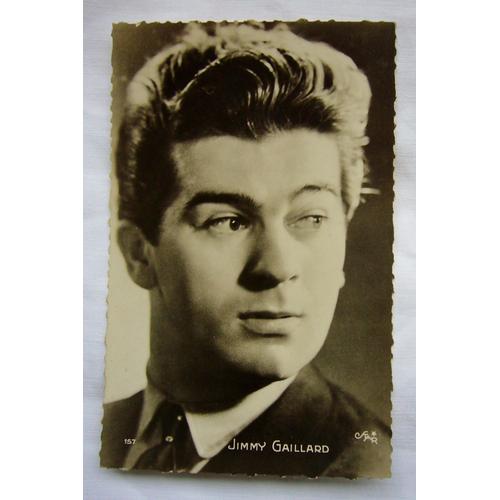 Jimmy Gaillard ( Acteur 1916 - 1985 ) Portrait Photo-Carte Collection Star