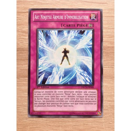 Yu-Gi-Oh! - Orcs-Fr068 - Art Ninjitsu Armure D'immobilisation - Commune