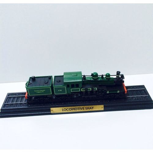 Train Miniature 1:87, Locomotive Shay, Atlas-Atlas