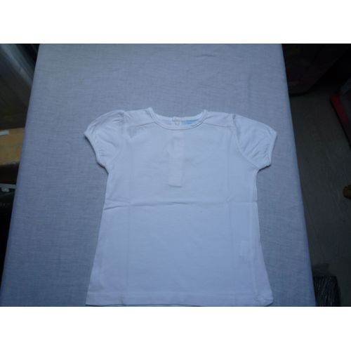 T-Shirt Blanc, 18 Mois