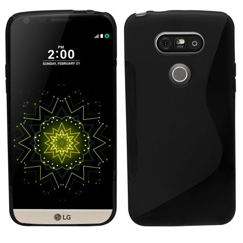 Samrick 's' Wave Hydro Gel Etui Pour Lg G5 - Noir (Black)