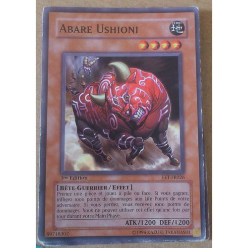 Yu-Gi-Oh! - Fet-Fr026 - Abare Ushioni - Commune