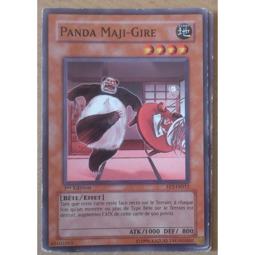 Yu-Gi-Oh! - Fet-Fr012 - Panda Maji-Gire - Commune