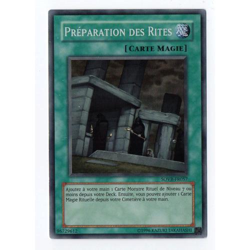 Yu-Gi-Oh! - Sovr-Fr057 - Préparation Des Rites - Super Rare