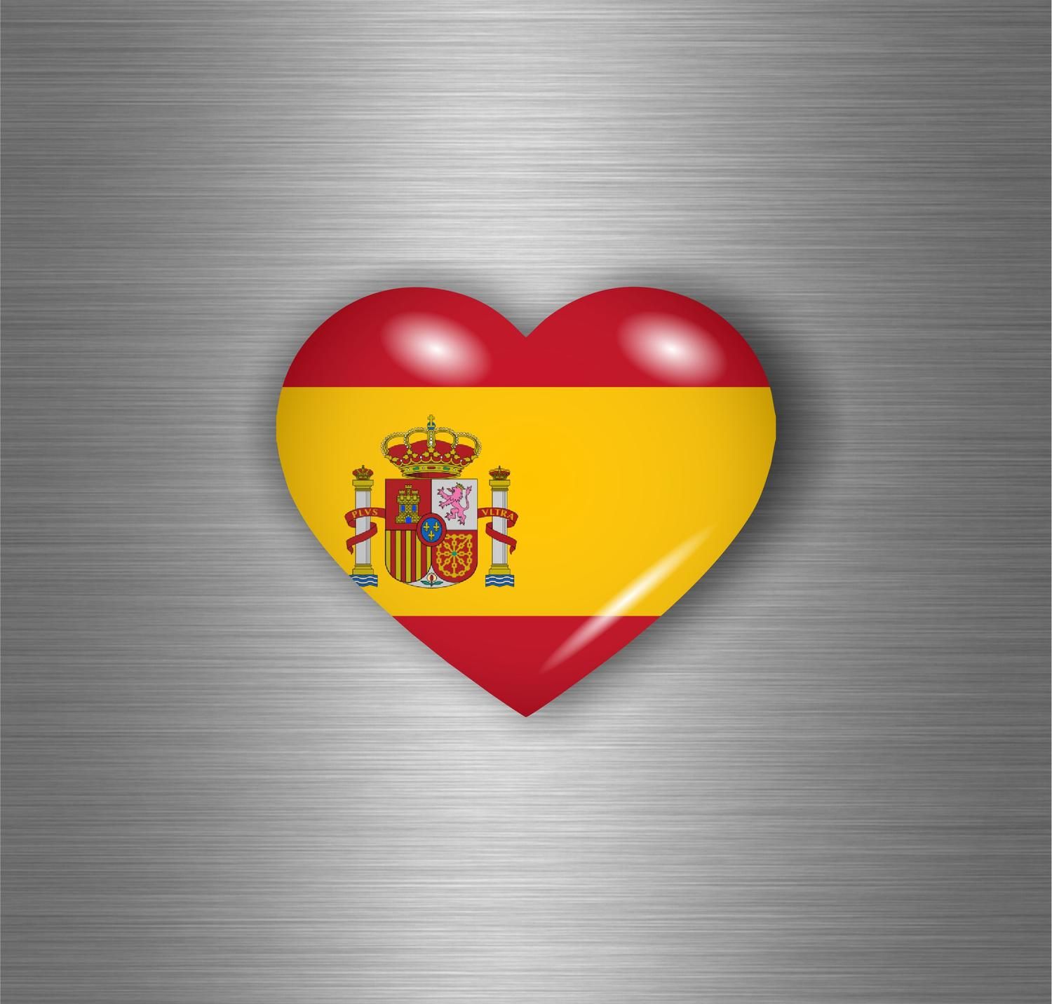 Sticker Espagne drapeau