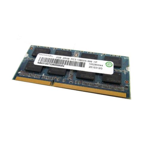 2Go RAM PC Portable SODIMM Ramaxel RMT1970ED48E8F DDR3 PC3-8500S 1066MHz CL9