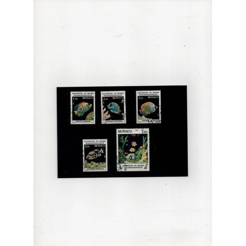 Monaco Faune Lot De Timbres N°1483
