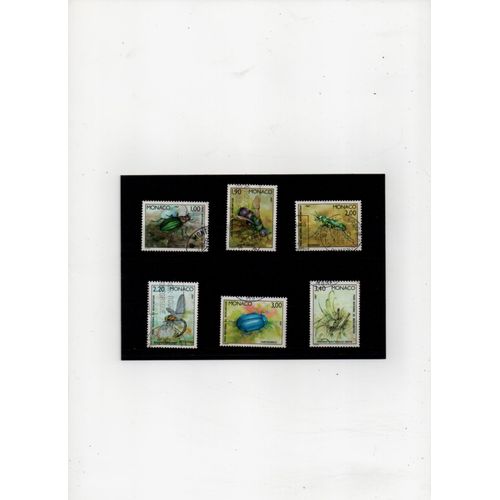 Monaco Faune Lot De Timbres N°1567