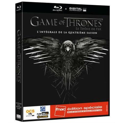 Game Of Thrones (Le Trône De Fer) Coffret Intégral De La Saison 4 Edition Spéciale Fnac