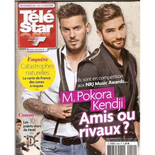 M.Pokora Kendji Girac 2p/ Daniel Craig 1.5p/ Katie Holmes 1p/ Eddy Mitchell 1p/ Cecile De France 2p/ Shirley & Dino 1p/ Lara Fabian 1p/ Philippe Bas 1p/ Henri Salvador 1p/  2040 