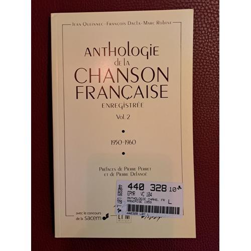 Anthologie De La Chanson Française Enregistrée Vol.2 - 1950-1960 - Epm Musique