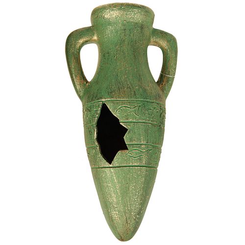 Décoration Aquarium Amphore Bronze 20 Cm Zolux