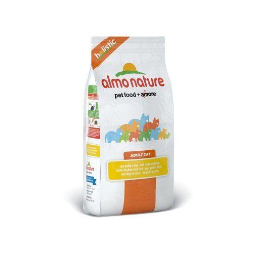 Croquettes Almo Nature Holistic Pour Chat Adulte Au Poulet Et Riz Sac 12 Kg