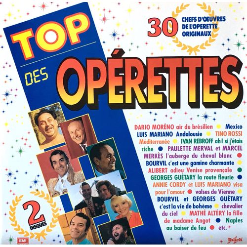 Emi 7484731 - Top Opérettes - 30 Chefs D'oeuvres Originaux