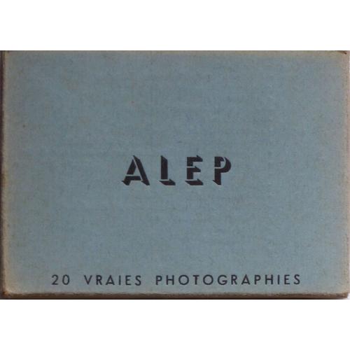 Pochette 20 Photos N&b Vintage " Alep" Syrie Années 50