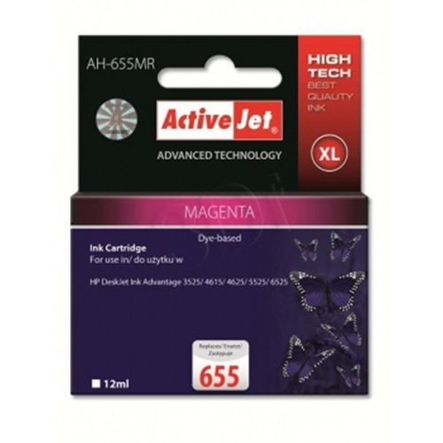 TIN ACTIVEJET AH-655MR Refill für HP CZ111AE No.665 magenta