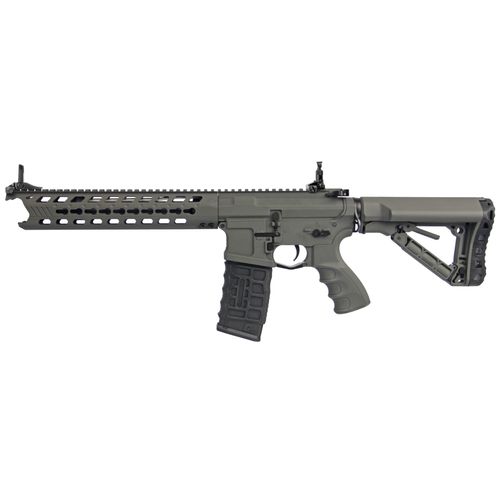 Replique Fusil A Billes Gc16 Predator Battleship Gris 1.2 J Aeg Semi Et Full Auto G&g S13010 Airsoft