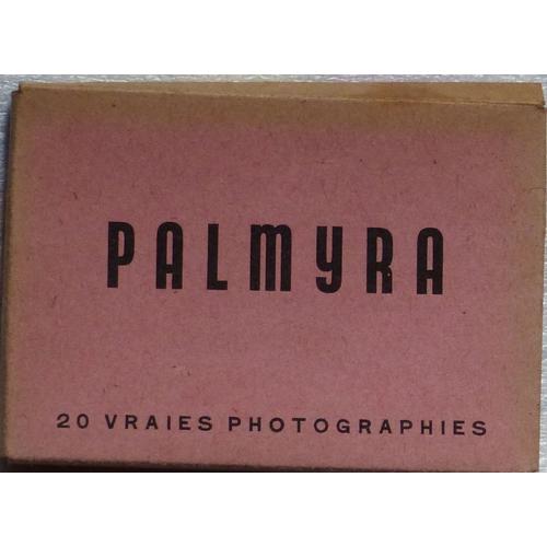 Pochette 20 Photos N&b Vintage " Palmyre " Syrie Années 50