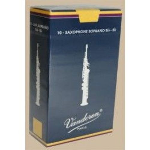 Boîte D'anches Vandoren "Traditionnelles" Saxophone Soprano Force 2,5