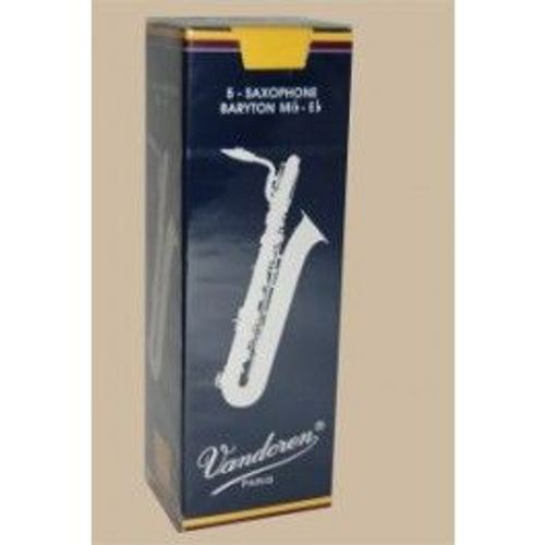 Boîte De 5 Anches Vandoren "Traditionnelles" Saxophone Baryton Force 4