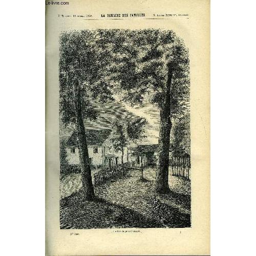 La Semaine Des Familles 11eme Annee N°2 - Clamart De Rene, Souvenirs D'une Jeune Fille De Etienne Marcel, Serment De Don Fernand Iv De Felix-Henri, Fleur-De-Bluet Ou Sourire-Des-Moissons De ...