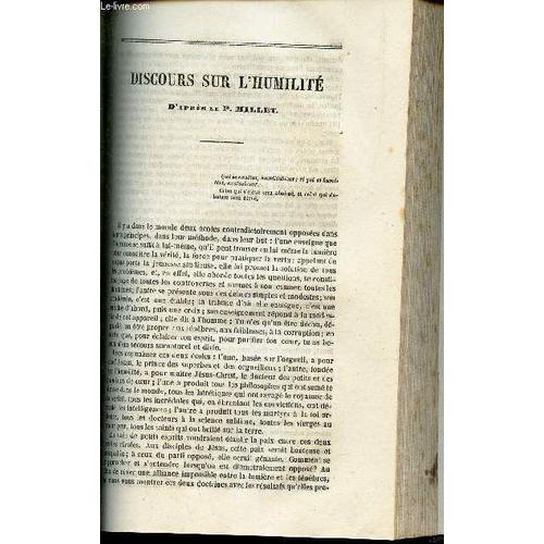 Discours Sur L Humanite Discours Prononce Au Service Anniversaire Celebre A Montmorency Cours D Eloquence A La Sorbonne De L Oraison Funebre Dans Les Peres St Ambroise St Jerome Rakuten