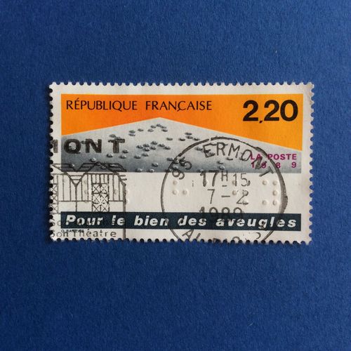 France - Pour Le Bien Des Aveugles (Y & T 2562)