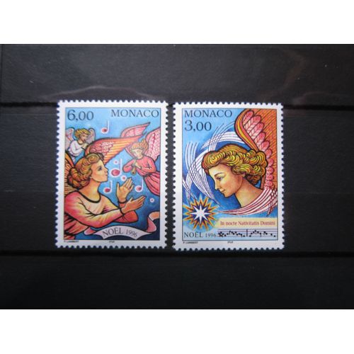 Monaco. Timbres N° 2070 Et 2071 (1996). Noel.