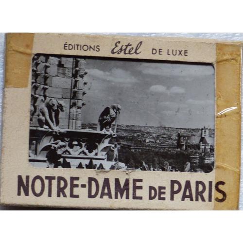 Pochette De Photos N&b Vintage " Notre-Dame De Paris " Années 50