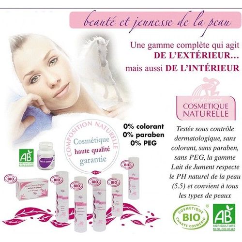 Lait Démaquillant Bio Au Lait De Jument 