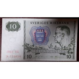 Billet De 10 Kronor