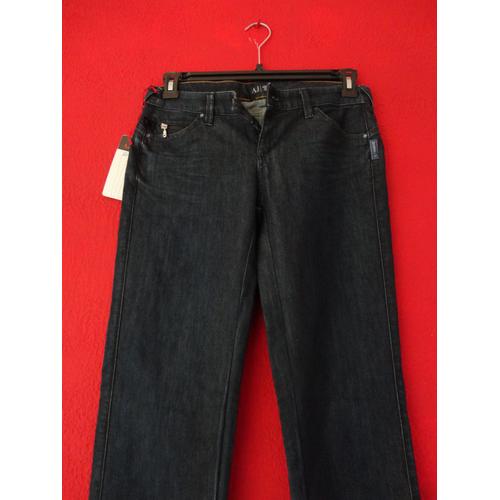 Jean Armani J 27 Slim Fit Coton Fr 38 Us 28-29 Bleu 