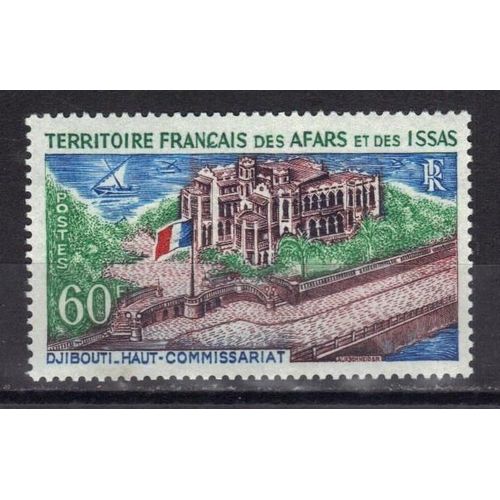 Afars Et Issas 1969 : Palais Du Haut-Commissariat, À Djibouti -Timbre 60 F. Neuf **