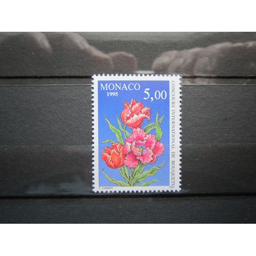 Monaco. Timbre N° 1981 (1995). 27eme Concours International De Bouquets.
