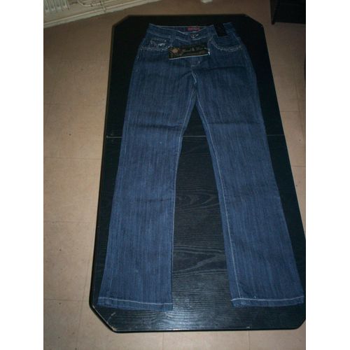 Jean Good & Liu Coton Taille S Bleu