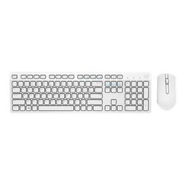 Dell KM636 - Ensemble clavier et souris - sans fil - 2.4 GHz - AZERTY - Français - blanc
