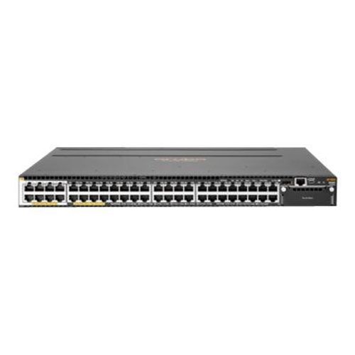 HPE Aruba 3810M 40G 8 HPE Smart Rate PoE+ 1-slot Switch - Commutateur - Géré - 40 x 10/100/1000 (PoE+) - Montable sur rack - PoE+
