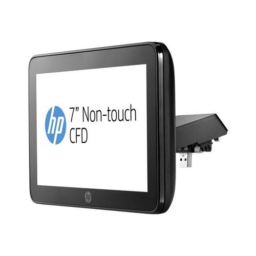 HP Customer Facing Display Top with Arm - Affichage client - 7" - 250 cd/m² - USB - USB - pour RP9 G1 Retail System 9118