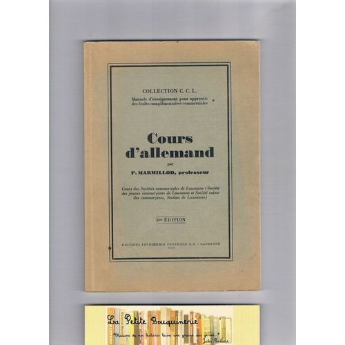 Cours D'allemand 