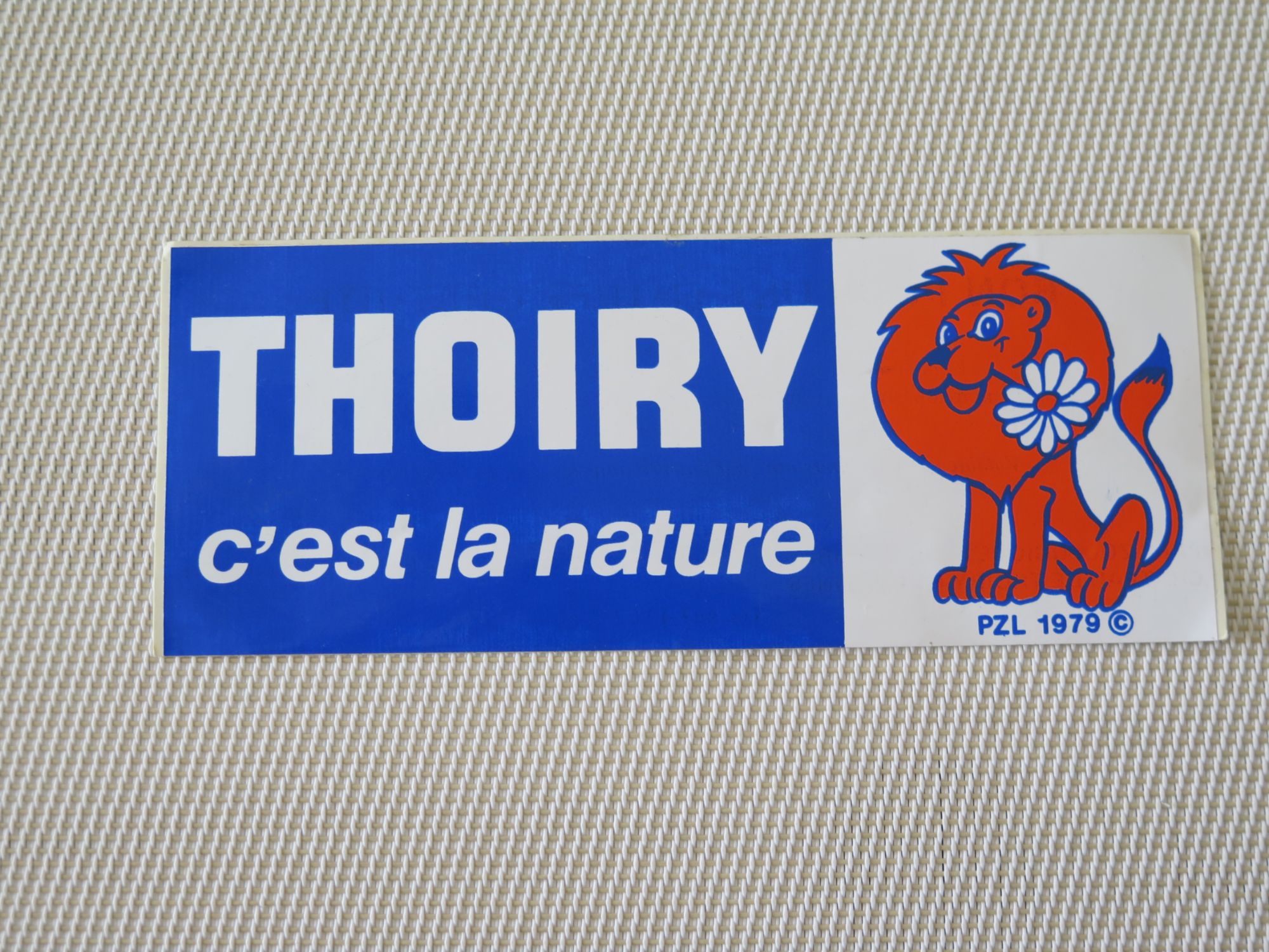 Autocollant Parc Et Zoo Thoiry C Est La Nature 1979 Rakuten