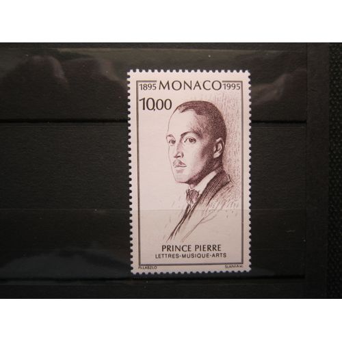 Monaco. Timbre N° 1983 (1995). Centenaire De La Naissance Du Prince Pierre De Monaco.