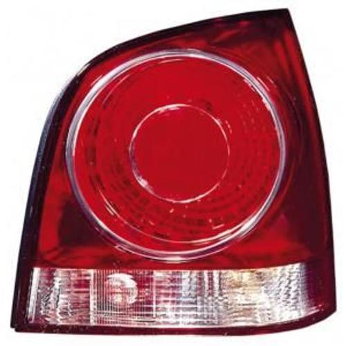 Feu Arrière Droit Pour Volkswagen Polo Iv De 2005 À 2009, Fond Rouge, Neuf