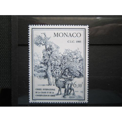 Monaco. Timbre N° 1994 (1995). Assemblee Generale Du C.I.C. (Conseil International De La Chasse Et De La Conservation Du Gibier