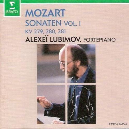 Mozart 3 Sonates Pour Forté Piano K 279 En Ut Majeur K 280 En Fa Majeur K 281 En Si Bémol Majeur Par Alexeï Lubimov Pianoforte Claude Kelecom Bruxelles 1978 D'après Johann Andreas Stein 1788 Nürnberg