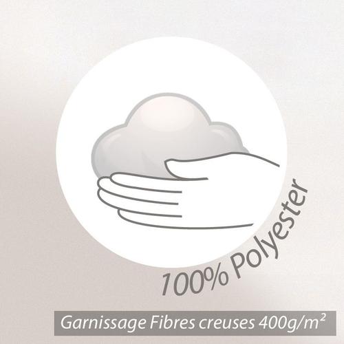 Couette 300x300 cm hiver ELSA garnissage fibre polyester 400 g/m2 au  meilleur prix